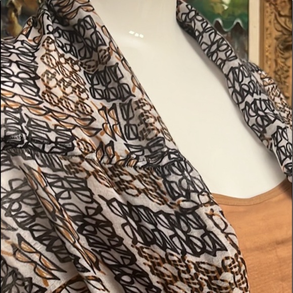 EYEGLASS PRINT INFINITY SCARF - Picture 2 of 6